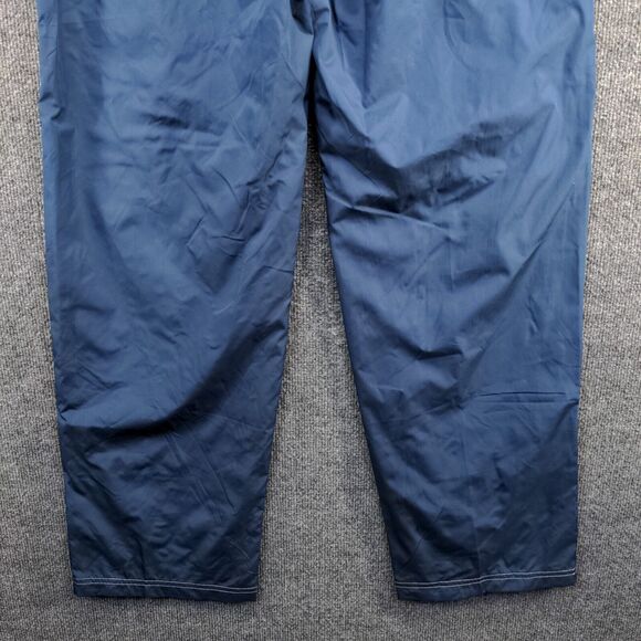 Travel Smith Men's Track Pants Blue Large Drawstring Waist Ankle Zip Mesh Lined - Picture 6 of 12